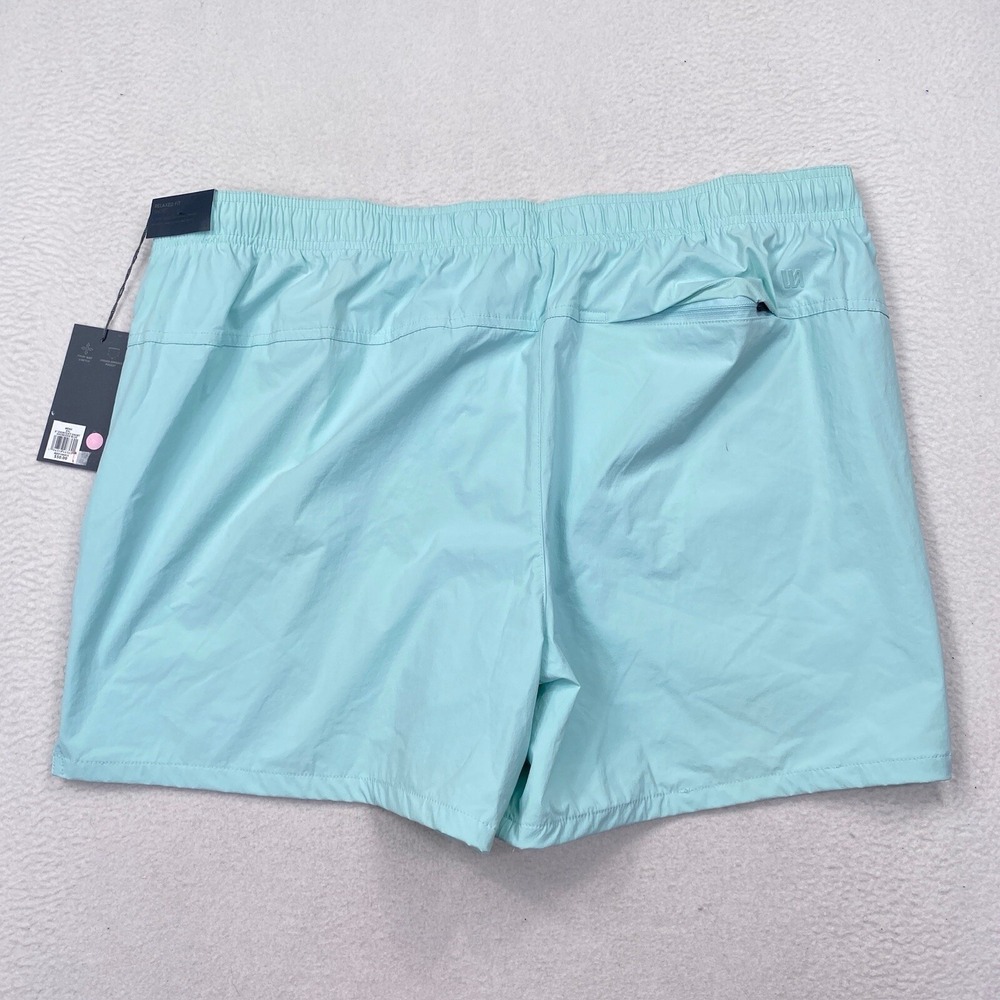 VRST Men's 5" Everyday Shorts Size XXL Blue Relaxed Fit Stretch Zip Pocket - Picture 2 of 10